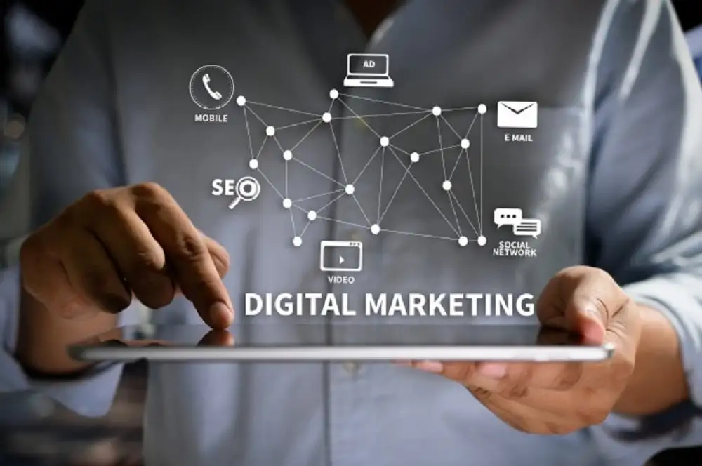 Digital marketing social media advertising